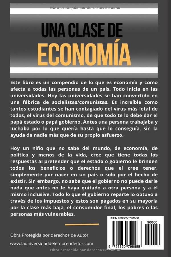 Miniatura 2 de UNA CLASE DE ECONOMÍA (Spanish Edition)