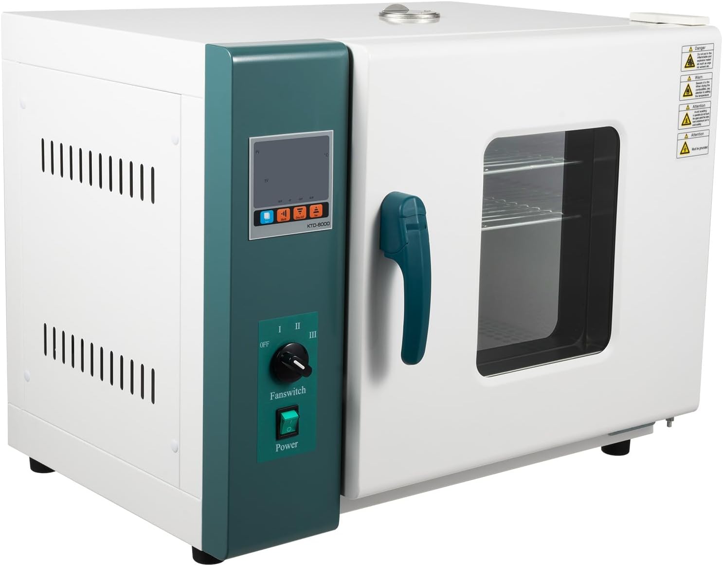 1000W Lab Convection Oven, Industrial Digital Forced Air Convection Drying Oven, 110V Constant Temperature Blast Curing Electric Ovens with Temperature Controller, RT+18°F～572°F