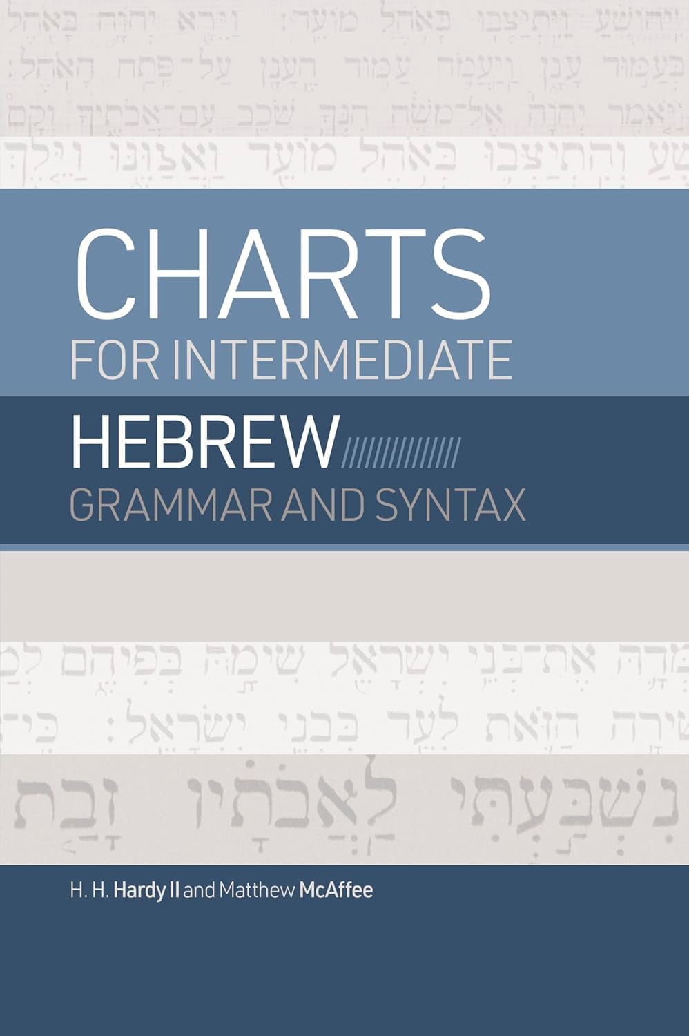Charts For Intermediate Hebrew Grammar And Syntax: A Quick Reference Guide to Going Deeper with Biblical Hebrew