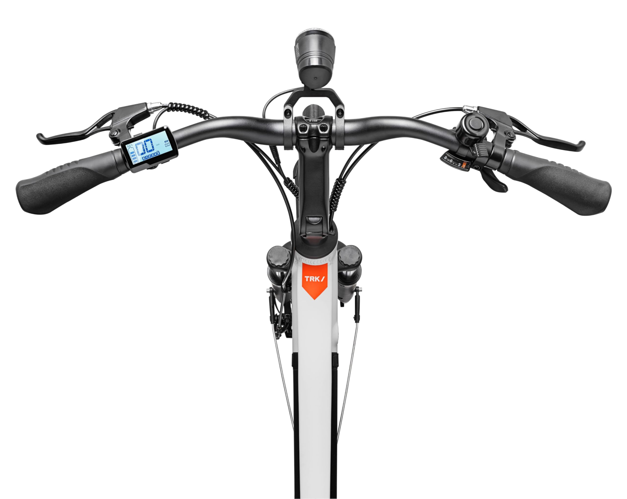 TELEFUNKEN E-Bike 28 Zoll Fahrrad | Trekking Pedelec mit 8-Gang Kettenschaltung & Scheibenbremsen | 250 W Heckmotor & integriertem 417,6 Wh Li-Ion-Akku | inkl. Panzerkabelschloss