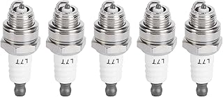 CHICIRIS Spark Plugs, 5 Pack L7T Ignition Plug for BM6A BPMR7A RCJ6Y RCJ7Y WSR5F 33cc-49cc Trimmer Blower