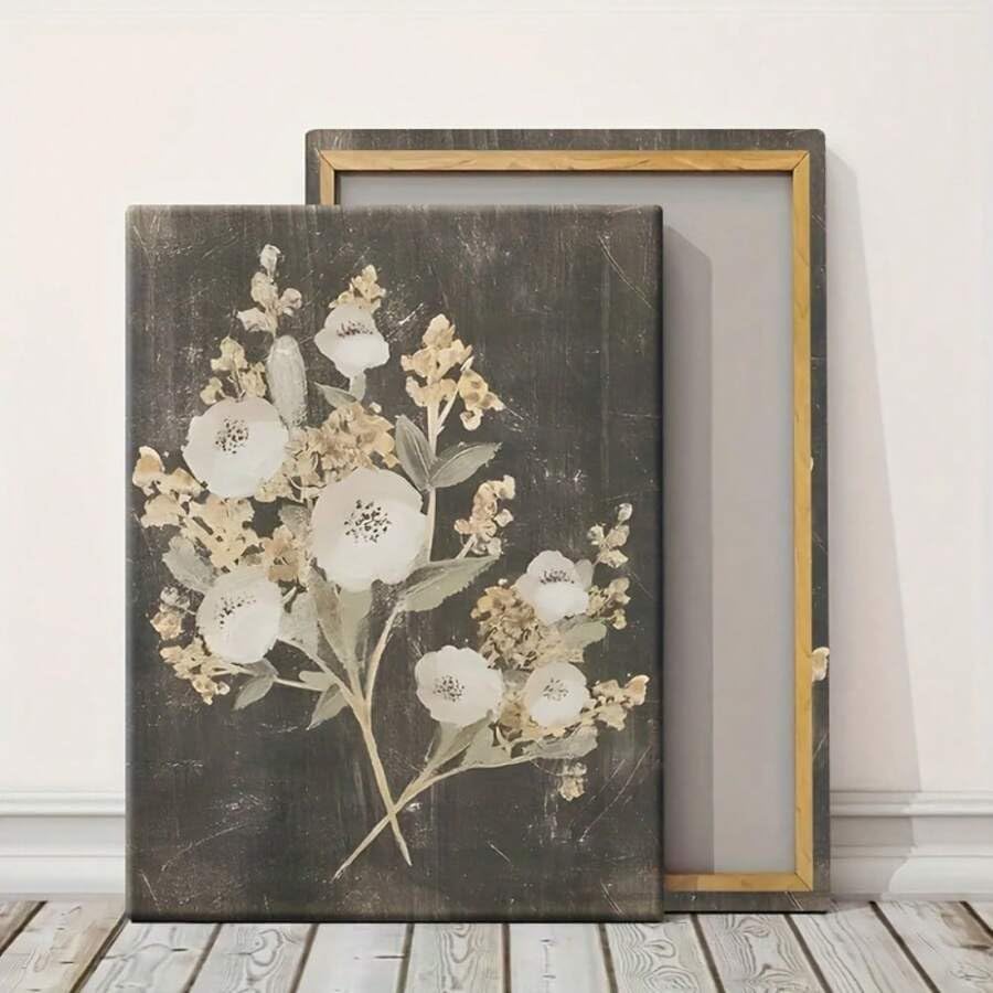 Toiles florales abstraites XBTYKPB : une touche de poésie dans votre chambre