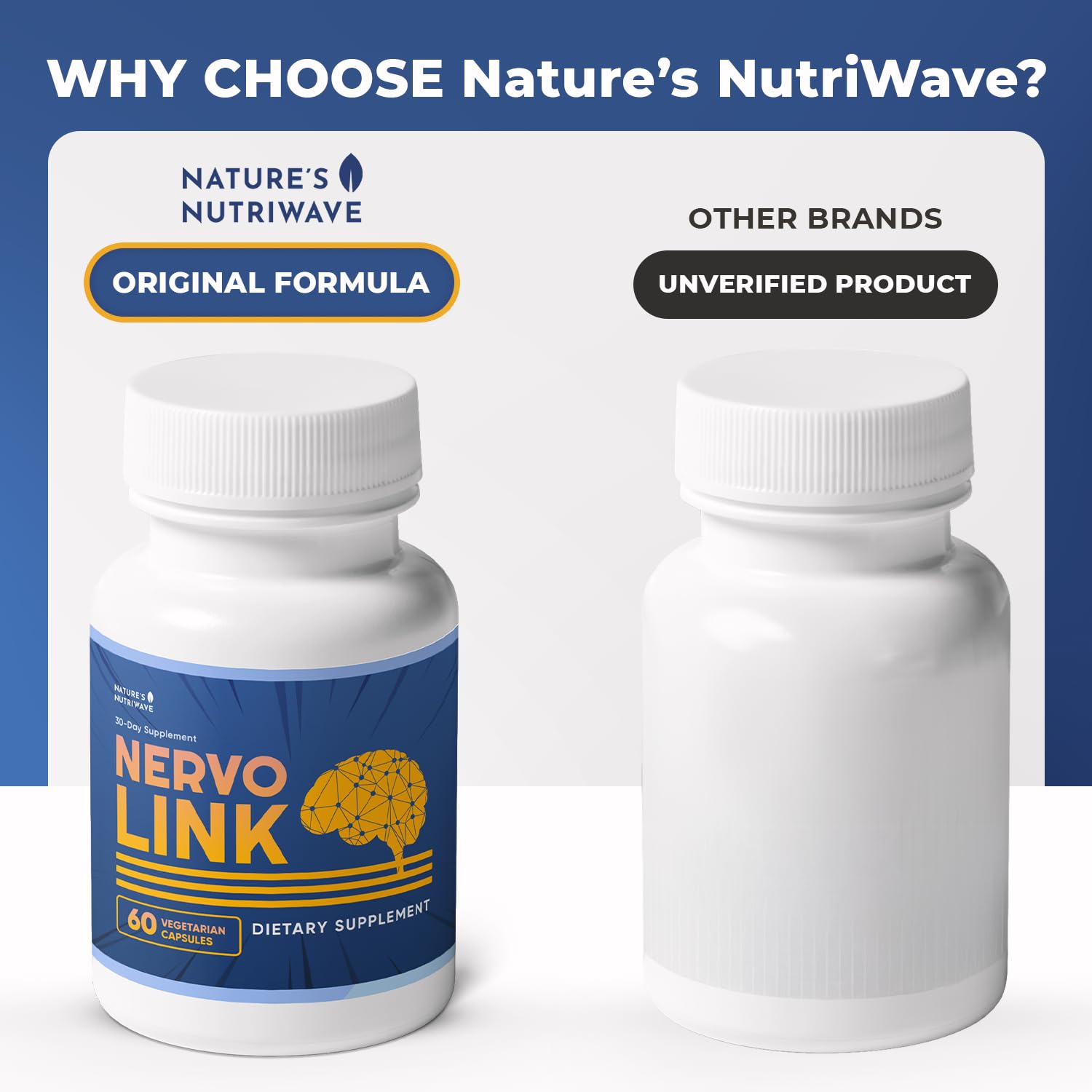 Amazon.com: Nature's NutriWave Nervolink - 100% Natural Supplement