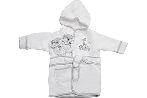 Spasilk Baby Hooded Terry Bathrobe - Comfort Your Little One After a Warm Bath