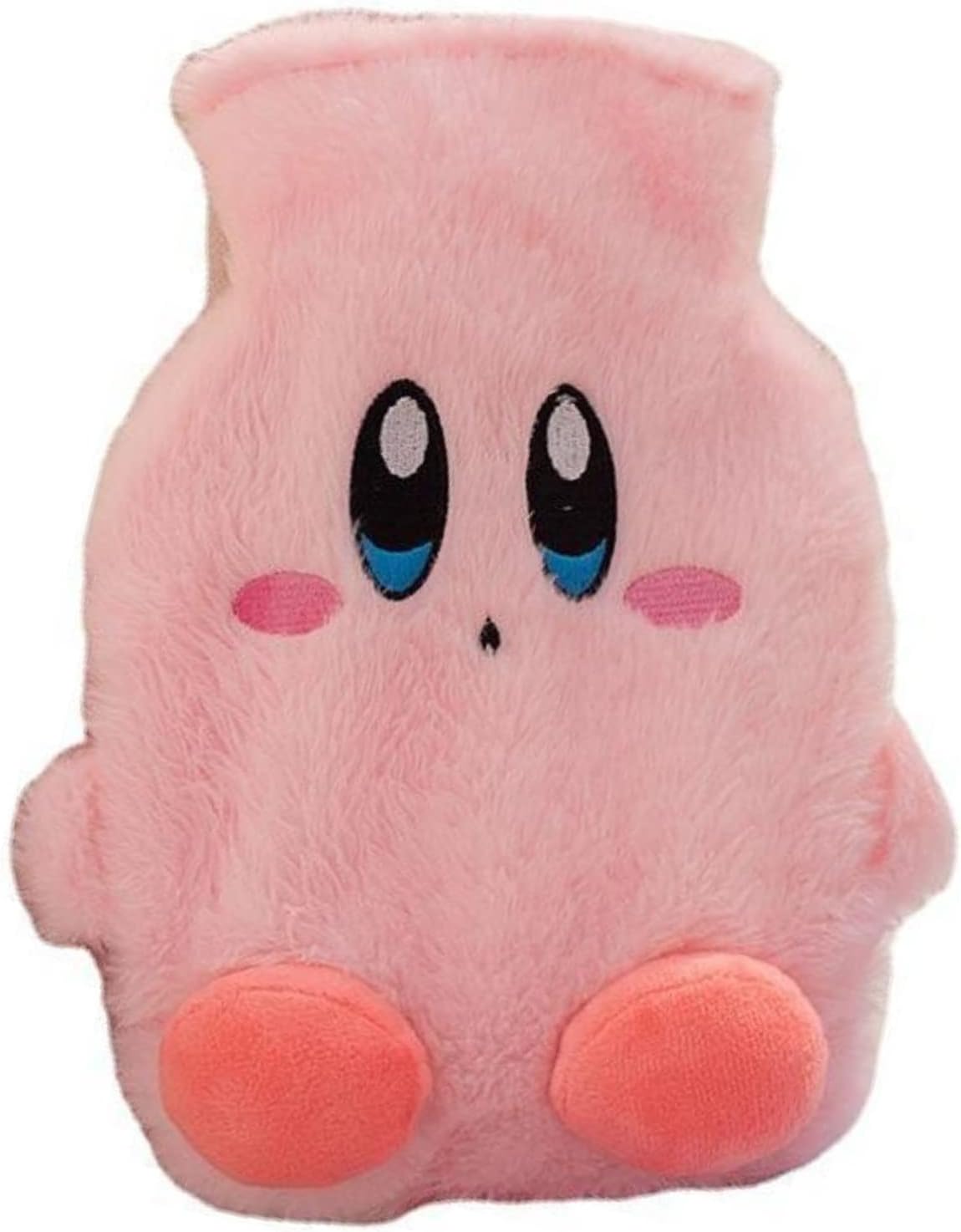 Cute Plush Hot Water Bag, Cartoon Hot Water Bottle with Cute Fleece Cover, Kawaii Design Hand Feet Warmer for Pain Relief, Cramps, Cozy Nights Gifts for Girls Boys Cold Winter (Kitty)