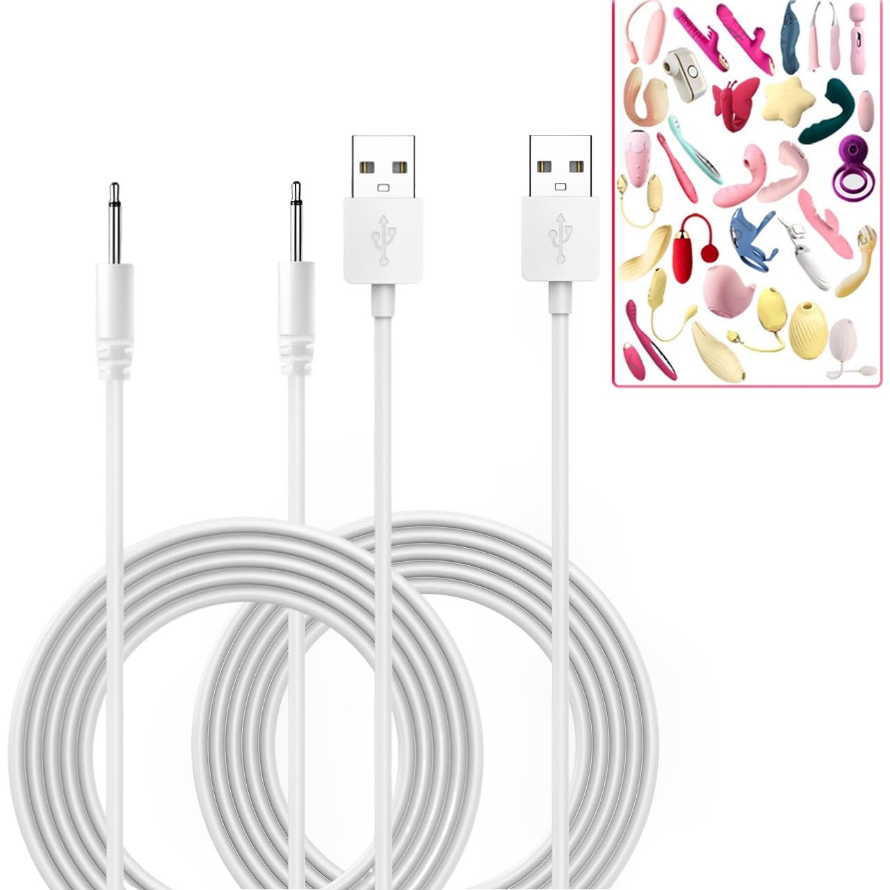 Amazon.co.jp: [RuenTech] 対応SVAKOM ウーマナイザー充電器、USB-DC