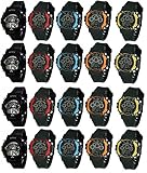 Pappi Haunt Pack of 20 Sports Digital Watch for Kids