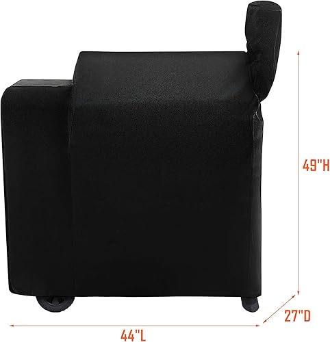 Miniatura 2 de i COVER Funda de parrilla de pellets para Traeger serie 22, resistente al agua, para patio, exterior, lona para parrilla Traeger serie 22, Lil Tex