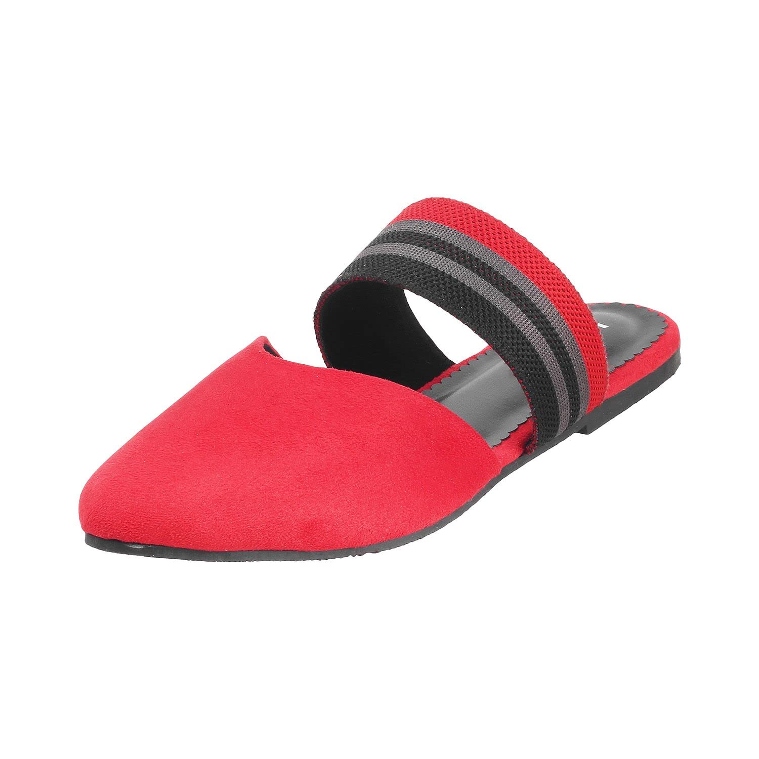 Mochi Womens Synthetic Red Slip Ons (Size (6 UK (39 EU)) (B0BBLYQMYW) Amazon Price History, Amazon Price Tracker