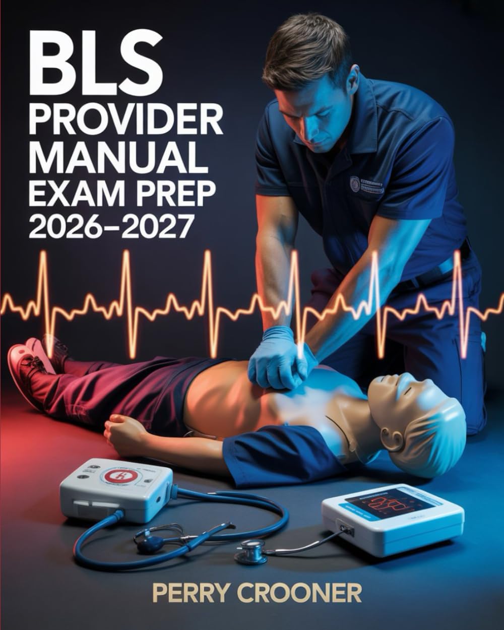 BLS Provider Manual Exam Prep 2026-2027: Basic Life Support Certification Review with CPR/AED Algorithms, Skills Checklist, and Practice Test Questions