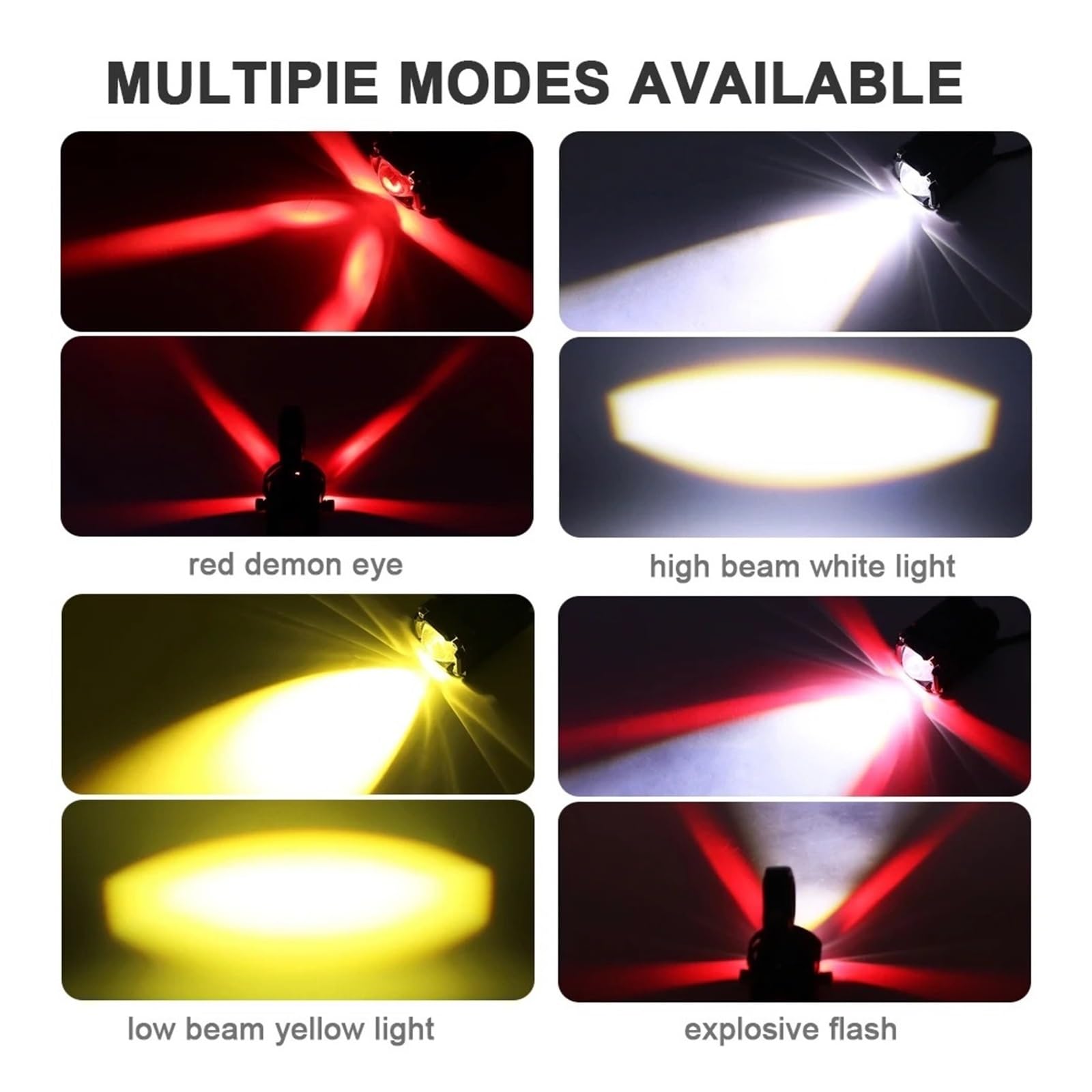 Luci Per Pod Spot A LED 2 Pezzi 30 W Per Lavori Di Guida In Nebbia Per Moto Per Fuoristrada Fari Per Motociclette