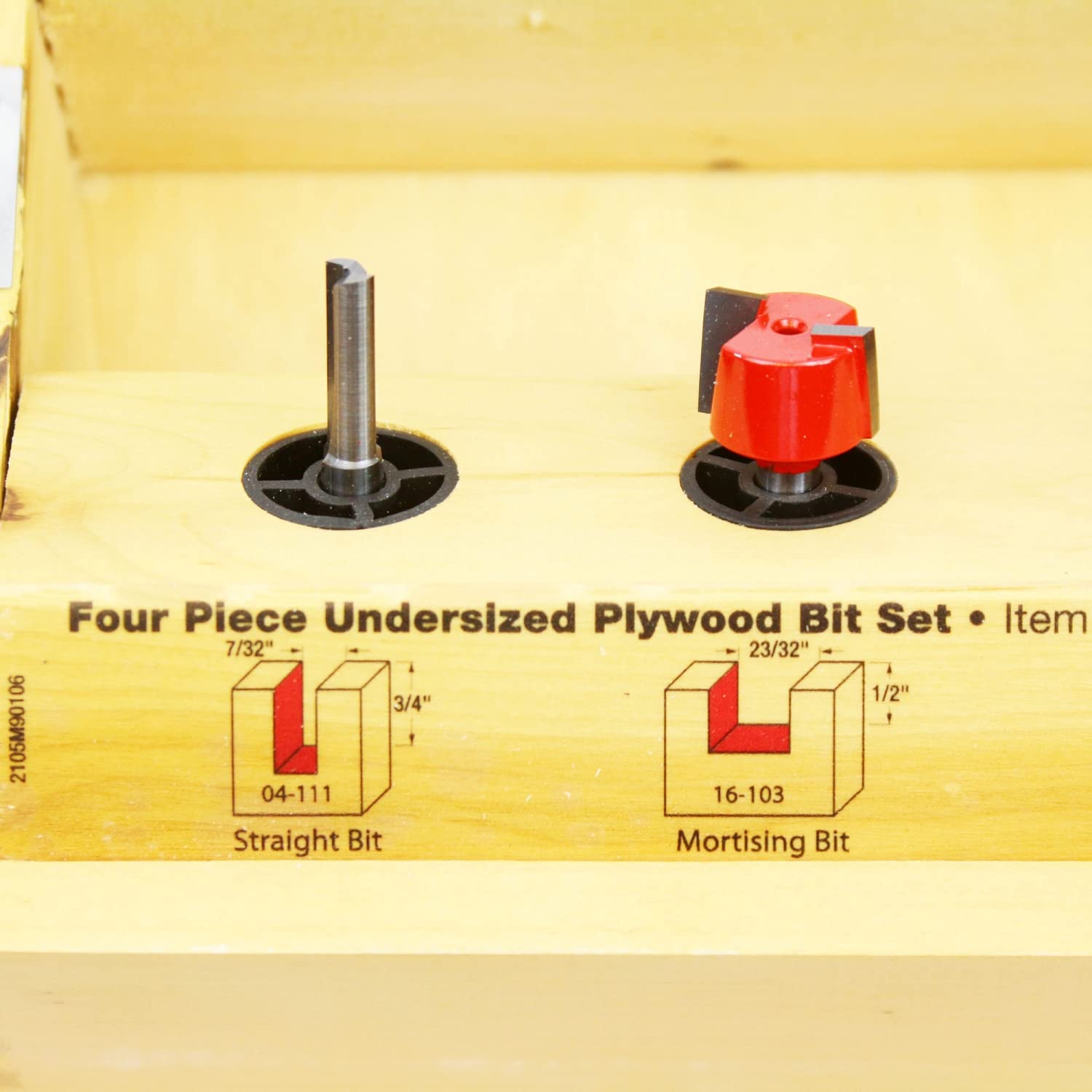 Freud Undersized Plywood Router Bit Set - Precision Cuts -4