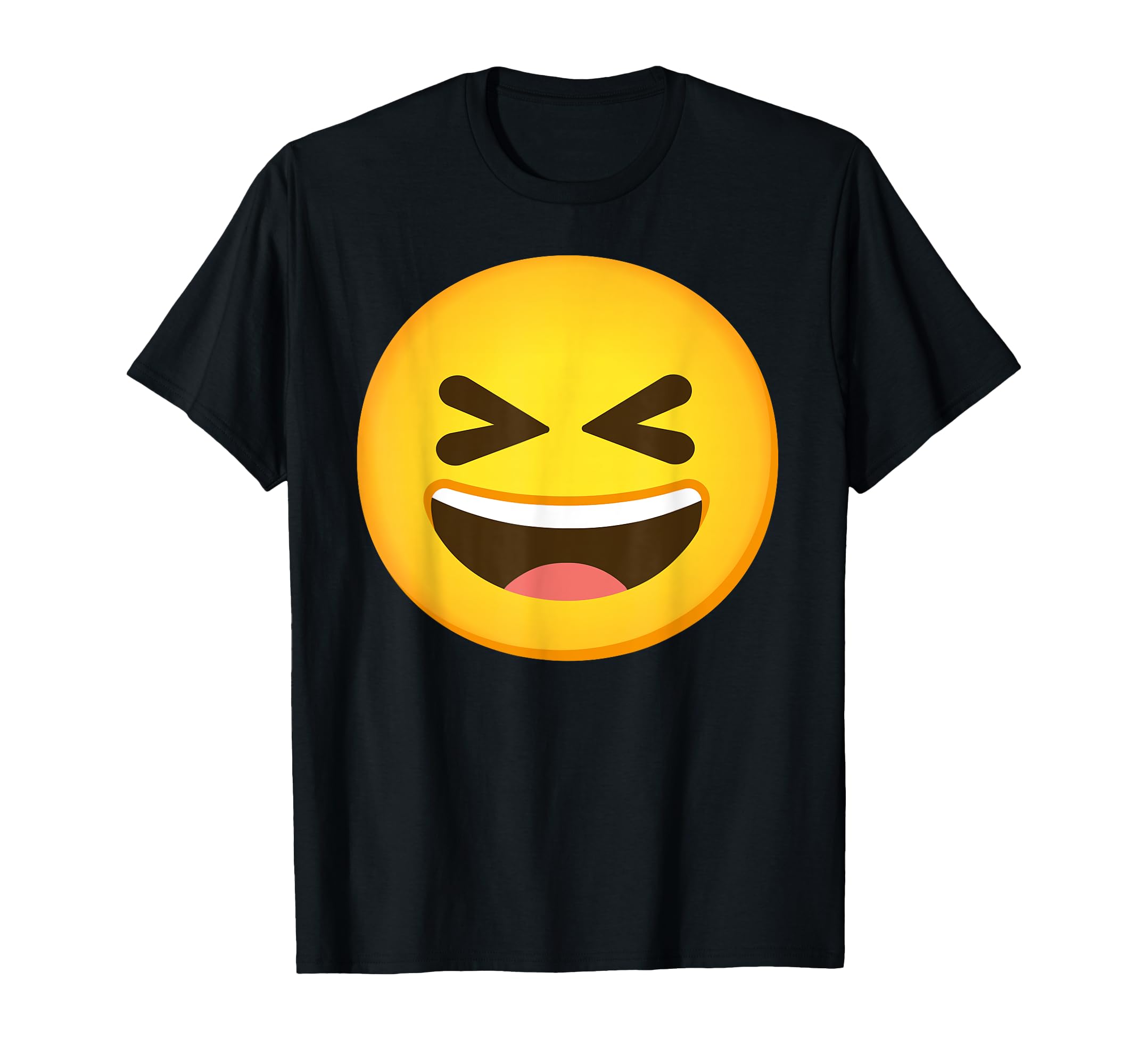 Amazon | 顔文字 にやにやにや笑う顔文字 Tシャツ | Tシャツ