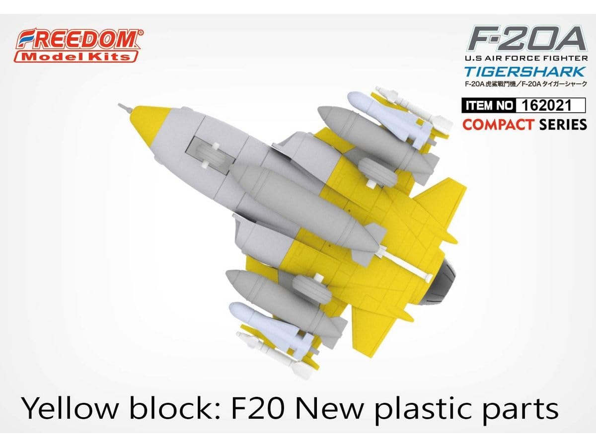 Amazon | フリーダムモデルキット コンパクトシリーズ F-20A タイガー