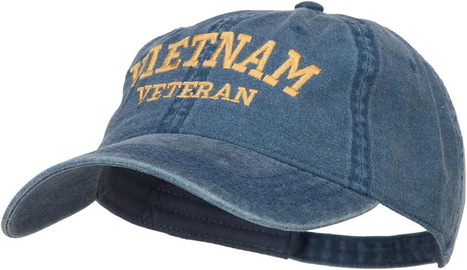 e4Hats.com Vietnam Veteran Embroidered Washed Cap