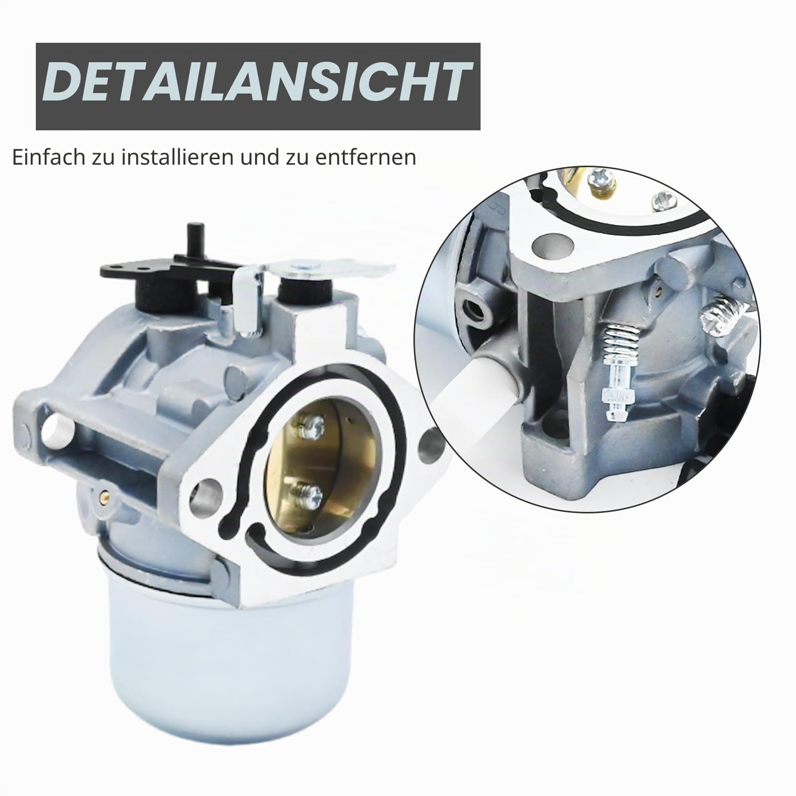 Hoypeyfiy 699831 694941 Rasenmäher Vergaser-Kit mit Luftfilter Vorfilter Kraftstofffilter, Ersatz für 28D702 28M706 283702 283707 284702 284707 284777 286702 286707 289702 Rasenmähermotoren