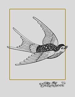 Sketchbook: Bird Sketch, Large 8.5" x 11", 110 Pages, Perfect for Everyone, Crayons, Pencils, Drawing and Sketching