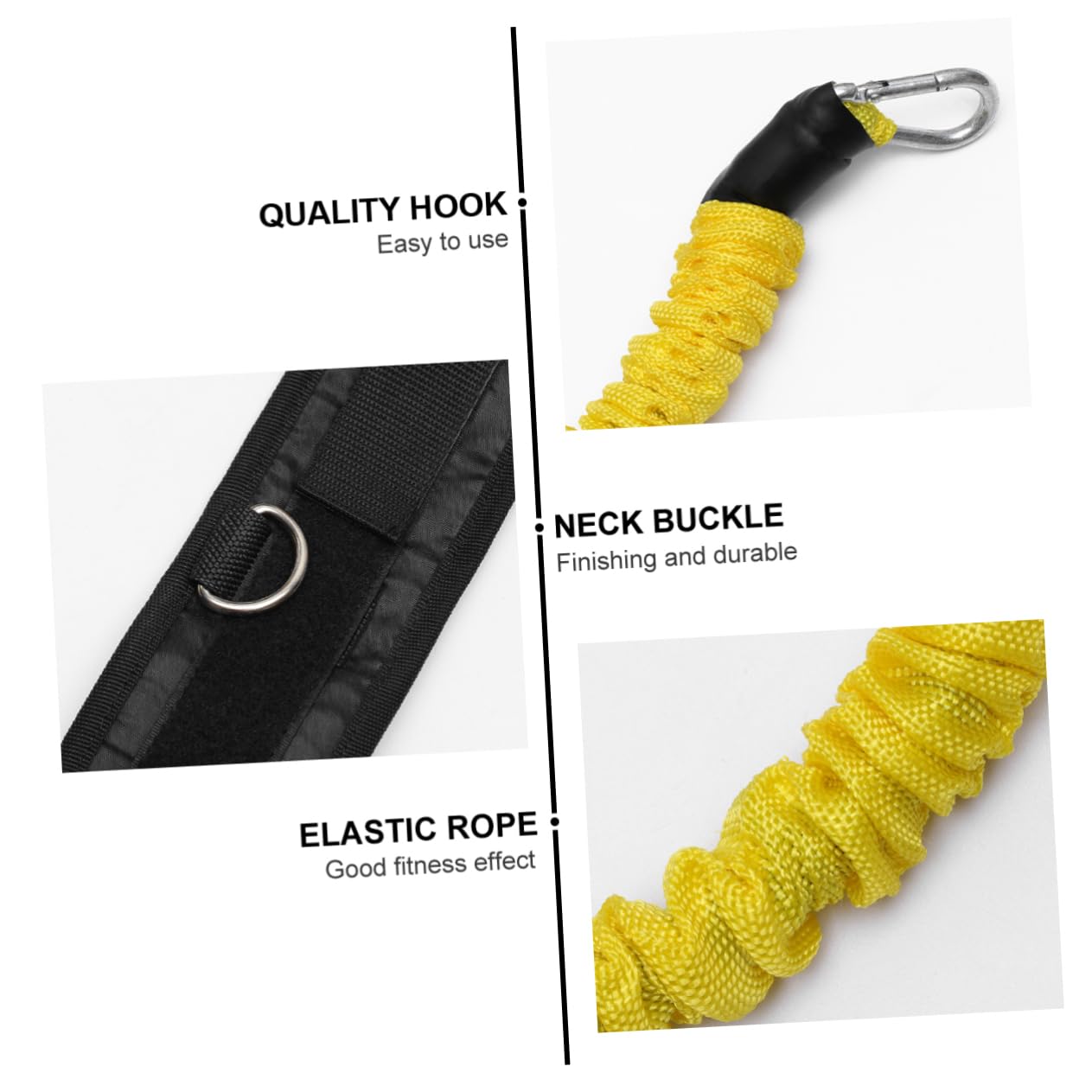 Hemobllo Set da 1 Cintura Elastica per Allenamento Gambe in Lattice, Resistente 50 Libbre, Leggero per Palestra e Squat Profondi