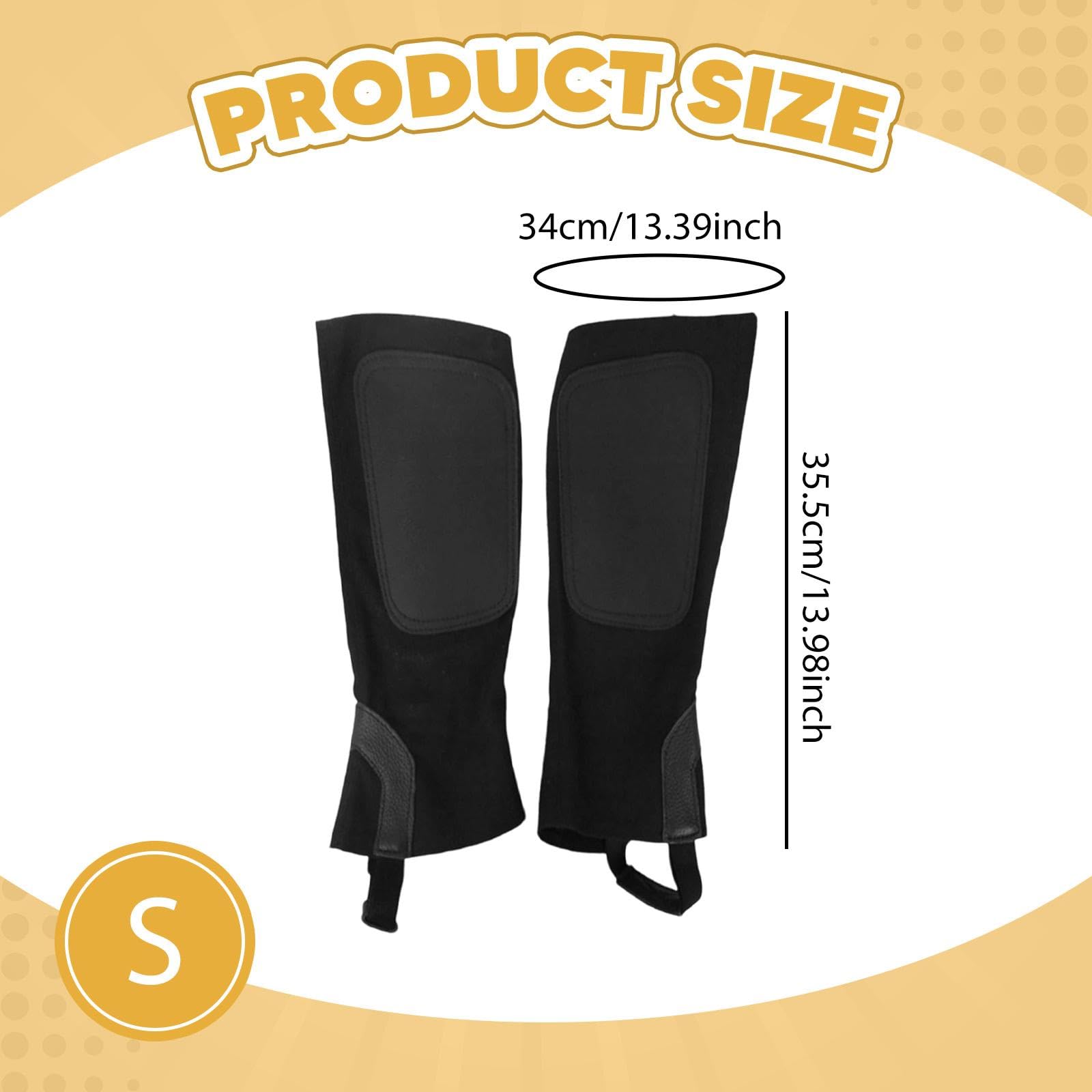 Equestrian Boot Tops de Media Caña para Equitación Diseño en Lona y Alta Resistencia Protección Suave y Fácil Cuidado Adecuados para