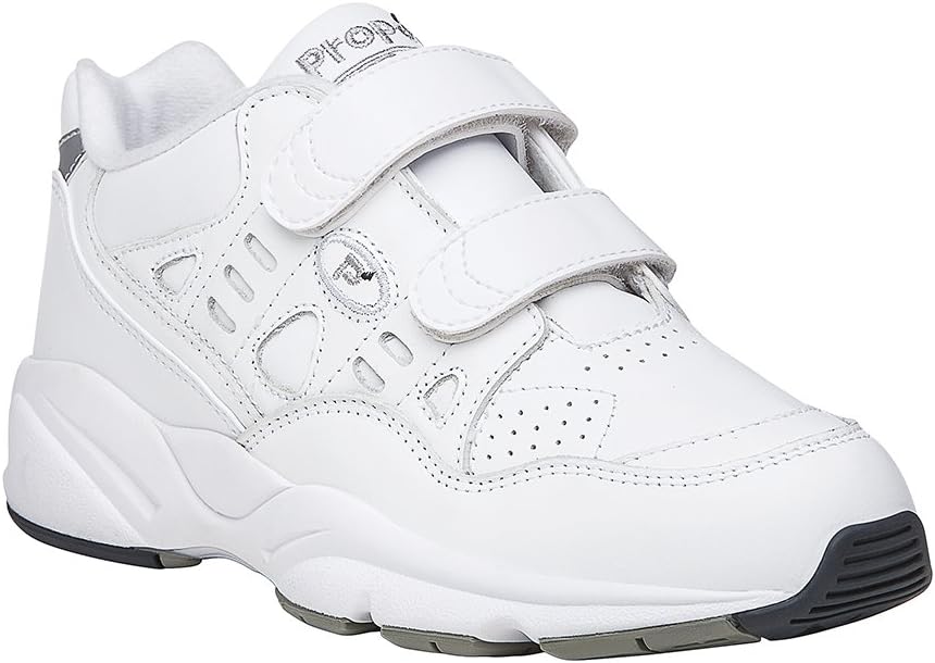 Propet Mens Stability Walker Walking Walking Sneakers Shoes - Black