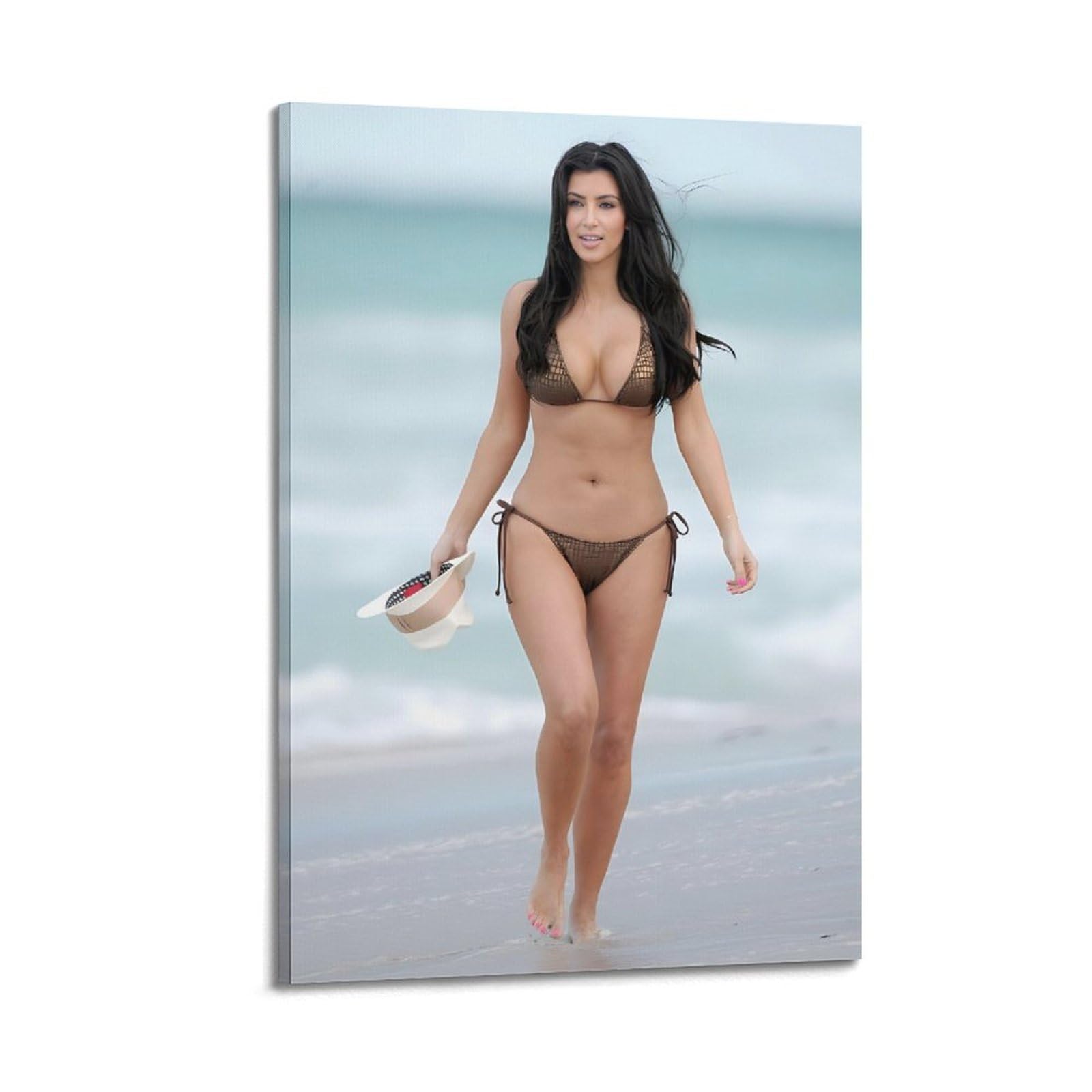 Amazon.com: WUDLi Katrina Kaif Famous Female Star Sexy Poster Painting On  Canvas Wall Art Scroll Picture Print Living Room Walls Decor Homes  20x30inch(50x75cm), Frame-style: Posters & Prints