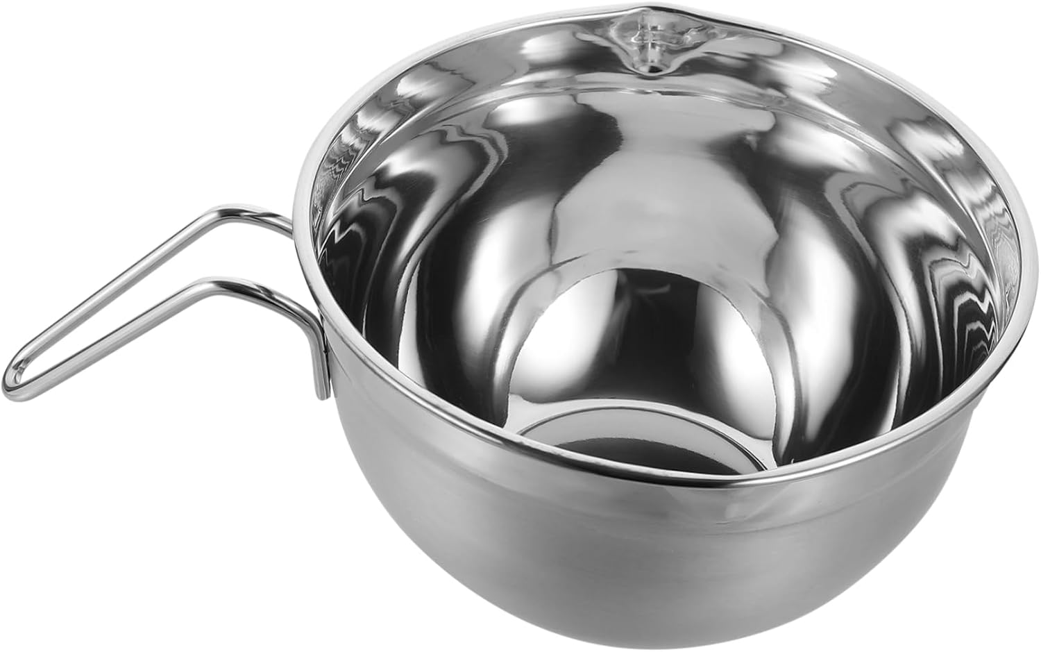 2pcs Stainless Steel Egg Stainless Mixing Bowls Stainless Steel Mixing Bowl Egg Bowl Dough Mixing Bowls Nesting Mixing Bowl Baking Kitchen Bowls Rice Bowl Accessories Handle