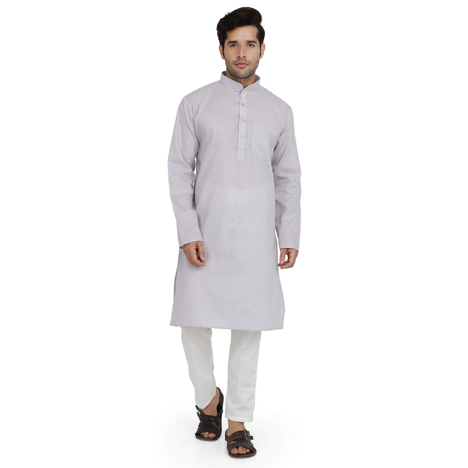 Royal Kurta Mens Khadi Linen Kurta Pyjama Set