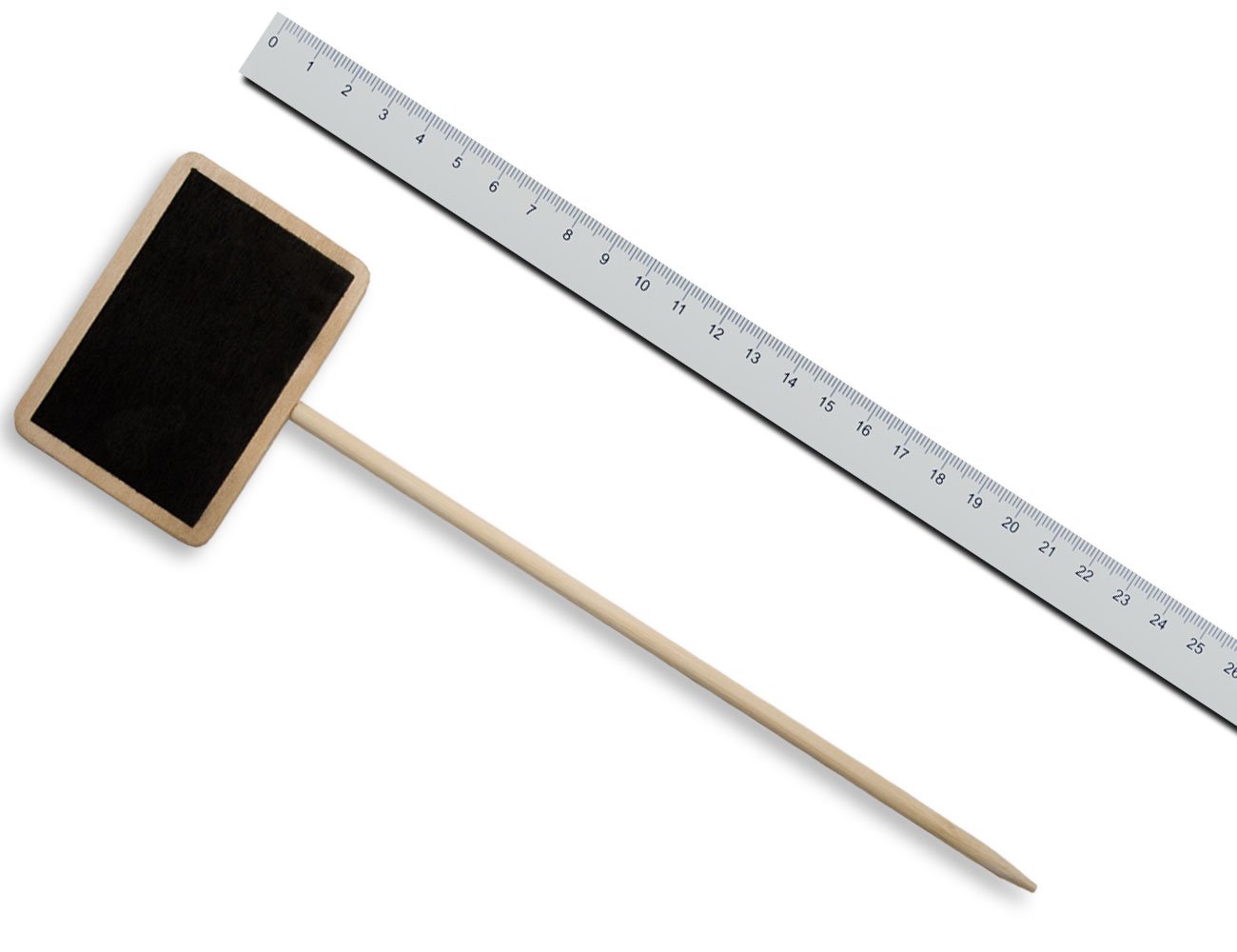 Etichette Per Piante In Legno - 10 Pezzi A Forma Di Uccello, Lavagnette Personalizzabili Per Orto - Foto 7