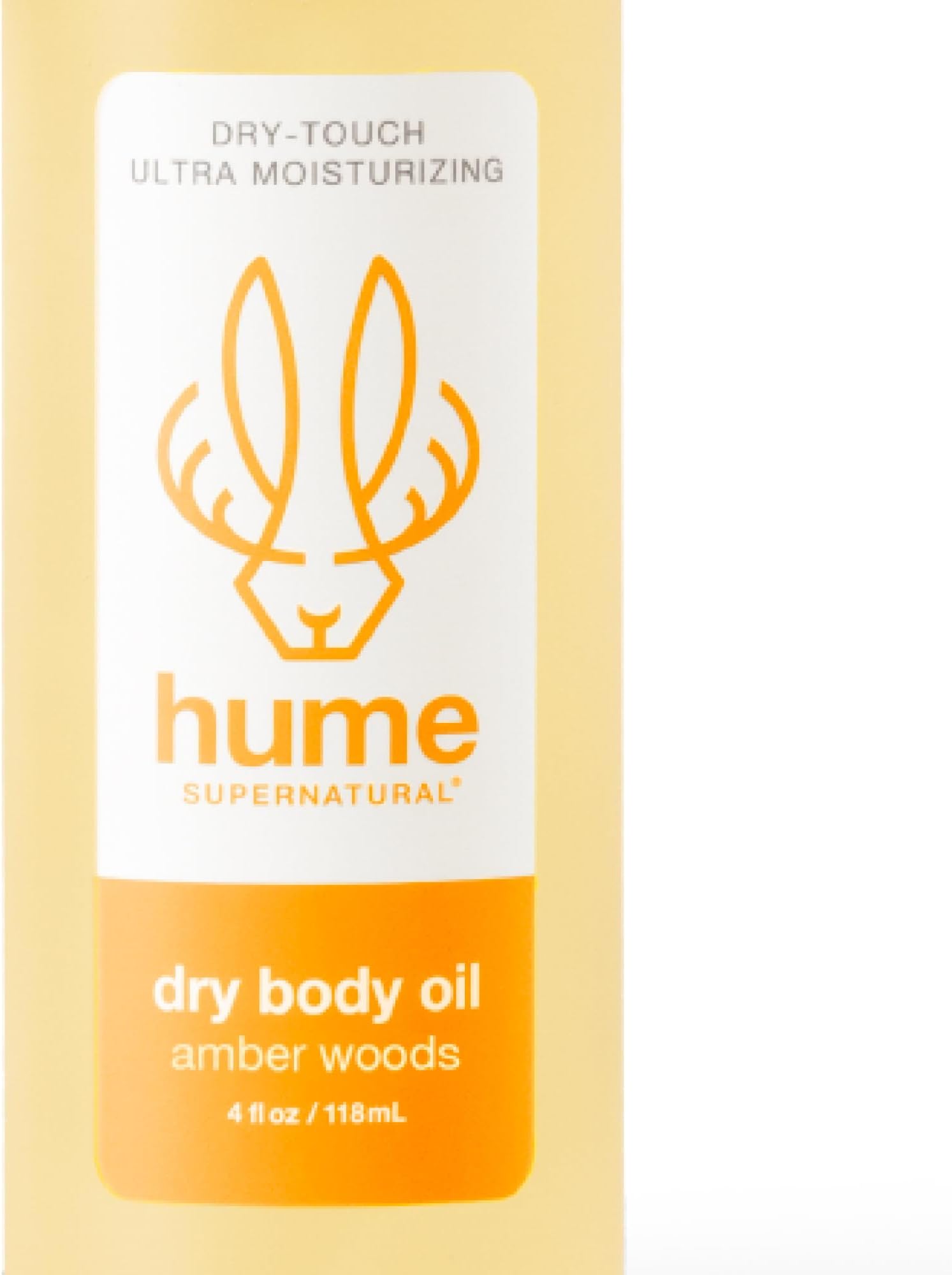 - HUME SUPERNATURAL Dry Body Oil Spray - Ultra Hydrating Oil for Dry Skin, Light and Nourishing Body Oils for Women and Men, Long-Lasting Moisture (Amber Woods 1-Pack)