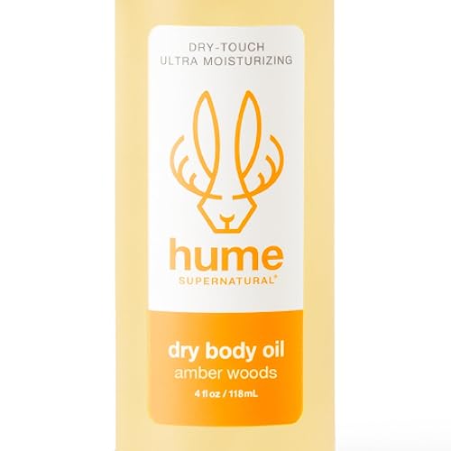 HUME SUPERNATURAL Spray de aceite corporal seco, aceite ultra hidratante para piel seca, aceites corporales ligeros y nutritivos para mujeres y