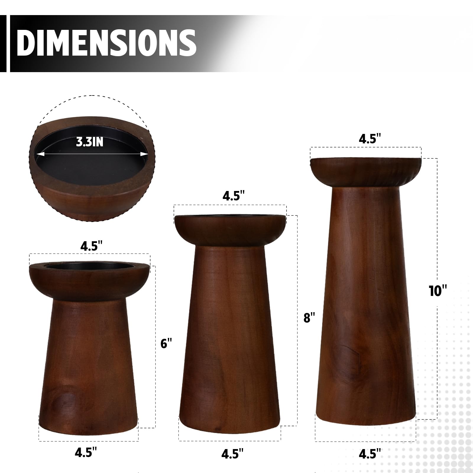 Chandelier Or Lot De 2 Bougeoirs Piliers En Métal Doré Pour Centres De Table De Mariage Pour Bougies De 7,6 Cm, Décoration Idéale Pour Mariages, événements Spéciaux, Fêtes Bougeoir Laiton