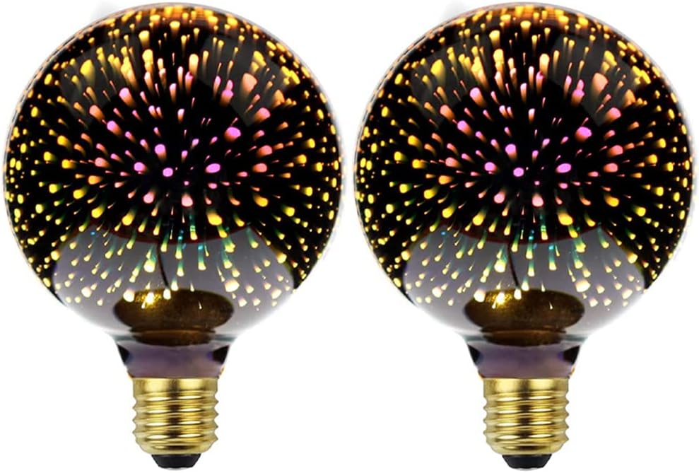 4w E26led電球エジソンクラシック3d花火バーカフェ用ledライト装飾ムードライト85 265v 在庫あり 即出荷可 G95
