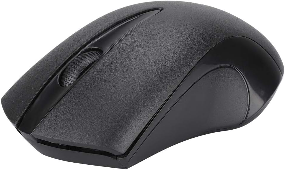 Optical Mouse, Wireless Mouse Anti-fall Anti-scratch Simple Stylish Mous with 3 Sleeping Models for Windows2000/XP)64)/Vista/Windows7/Windows10 for Computer
