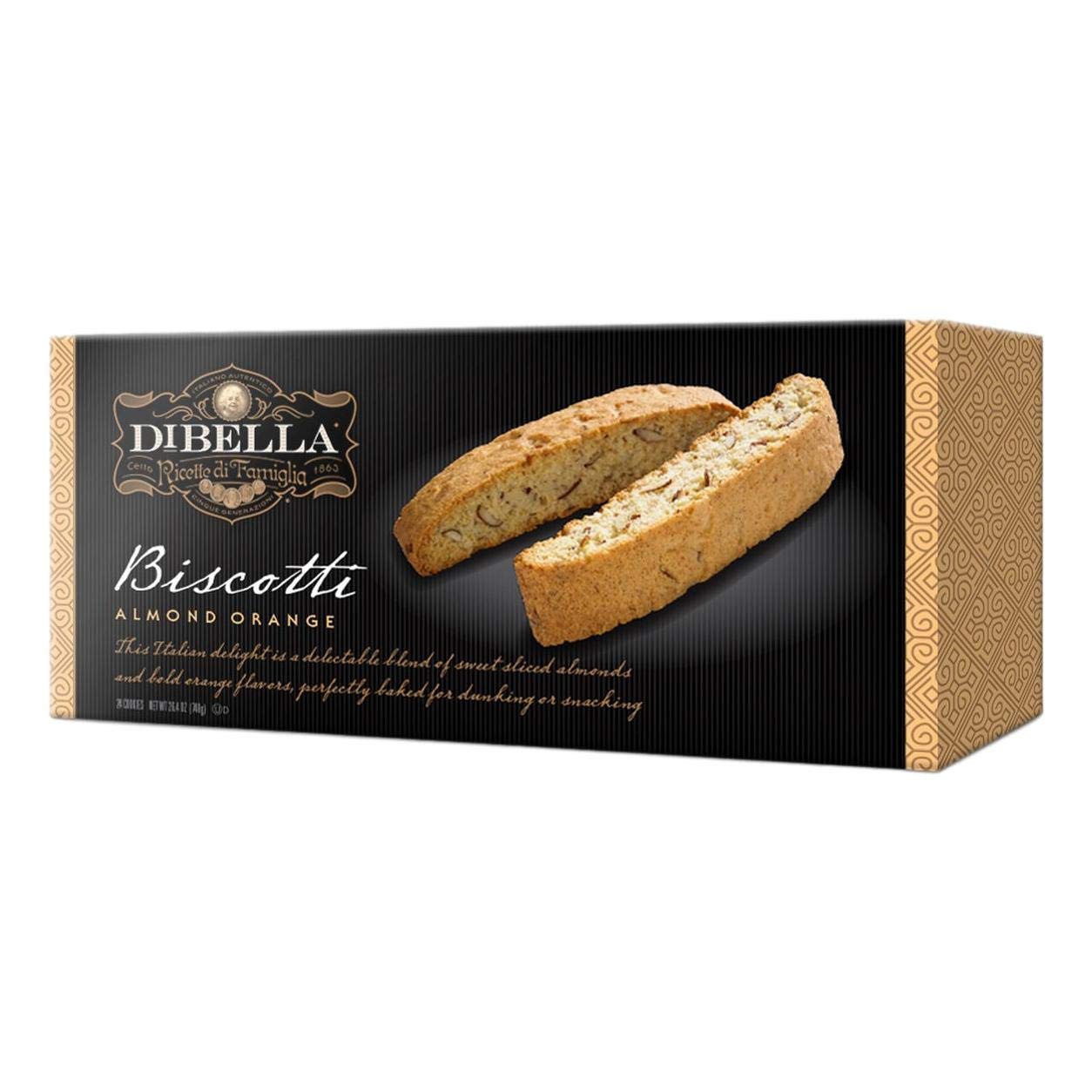 DibellaArtisan Style Italian Biscotti Cookies (Almond Orange)