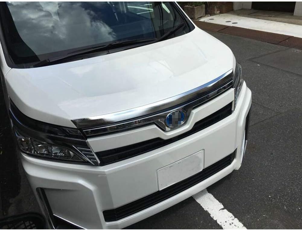Amazon | 【Motors shop】フロント ボンネット グリル モール(メッキ調 