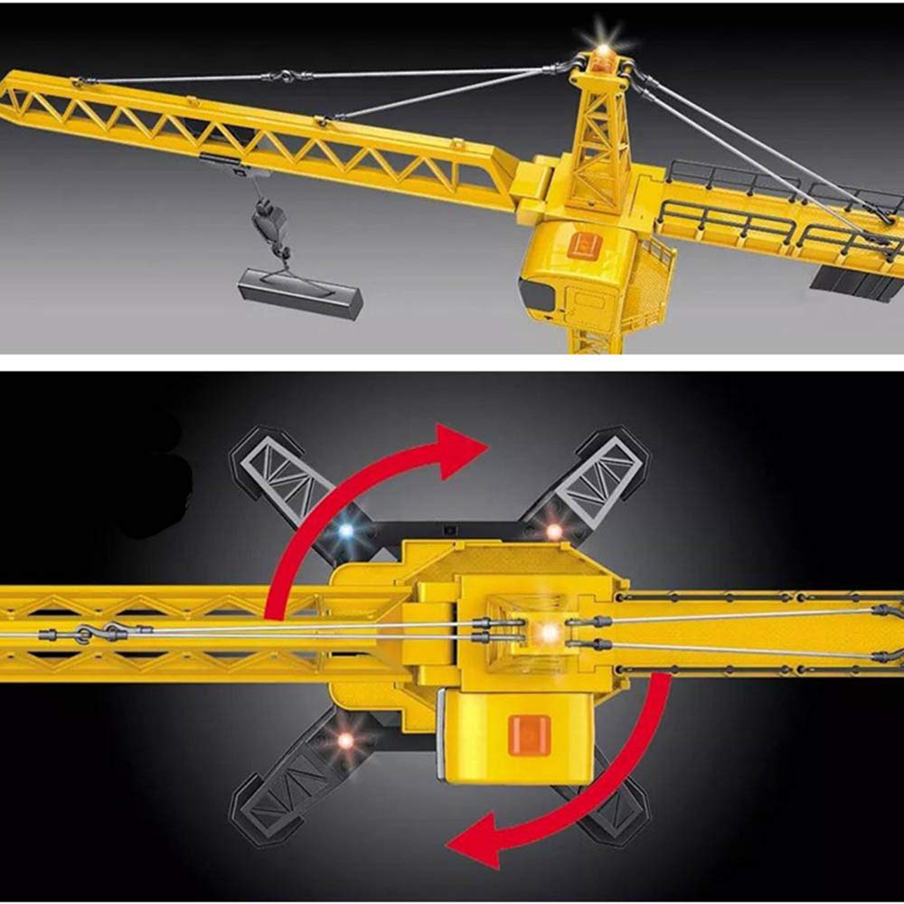 タワークレーン  ラジコン/リモコン 黒色ブラック 1ｍ20㎝ おもちゃ タワークレーン ラジコン/リモコン 黒色ブラック 1m20㎝ おもちゃ