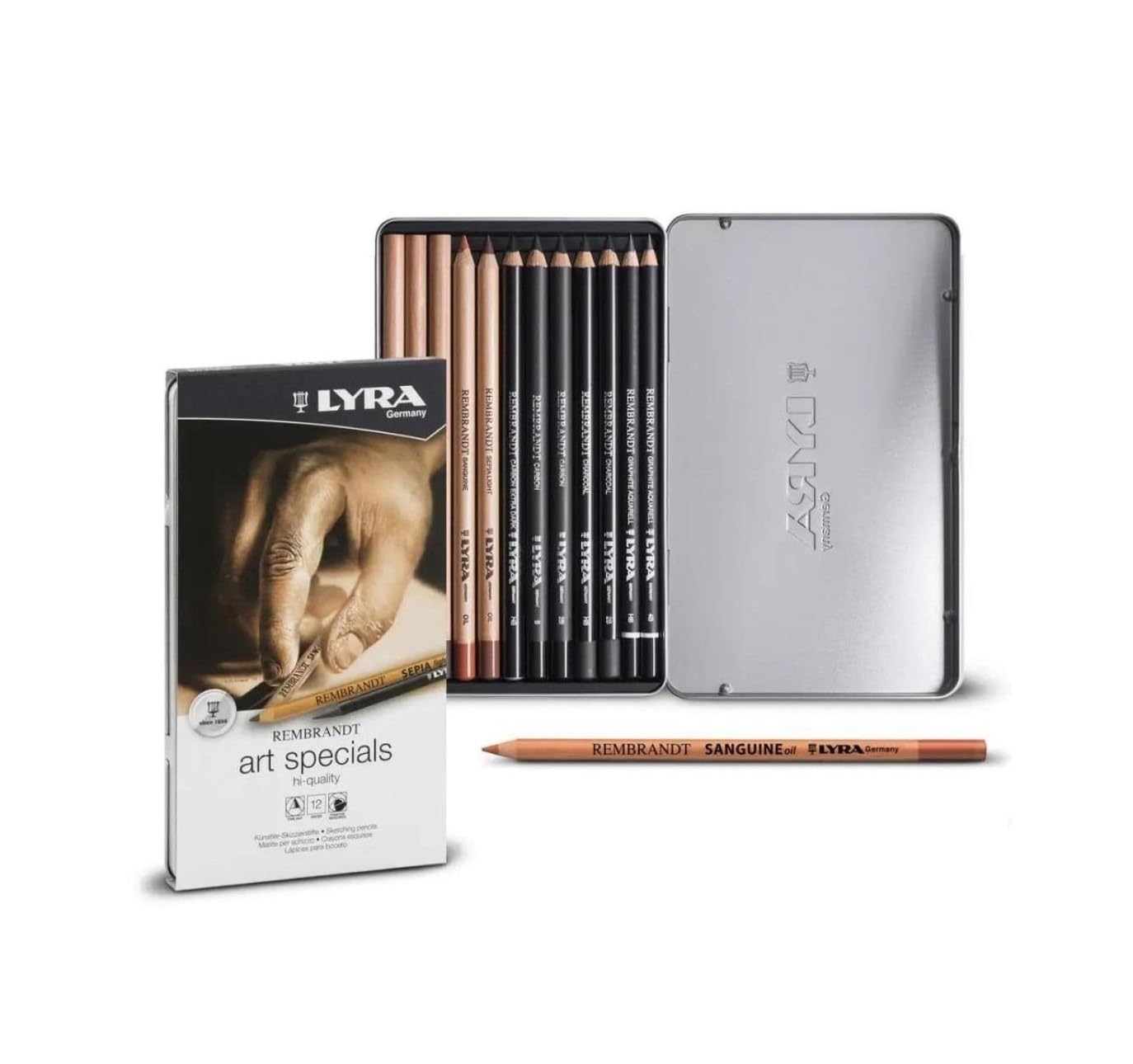 Amazon.com: LYRA Rembrandt Art Specials, Fine Art Sketching Set