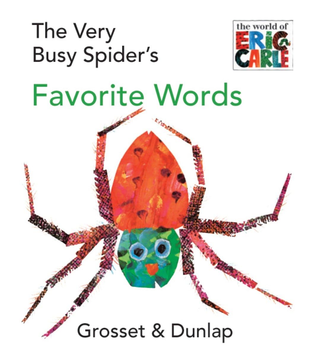 The Very Busy Spider's Favorite Words (World of Eric Carle), White