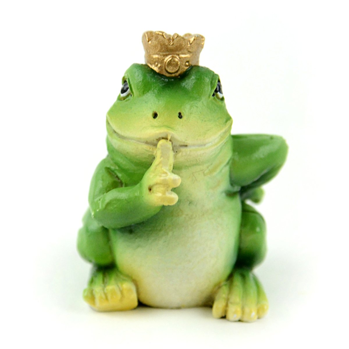 Touch of Nature55600 Fairy Garden Frog Prince, 1.75"