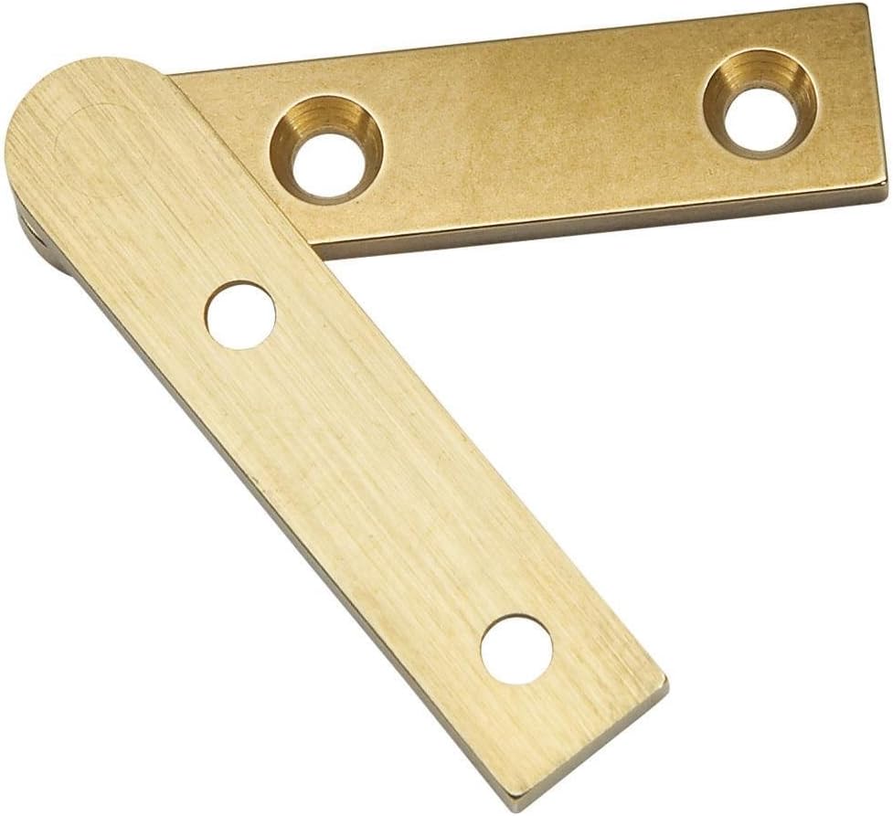 Solid Brass Precision Knife SmallBox Hinges 17/8" Long x 3/8" W