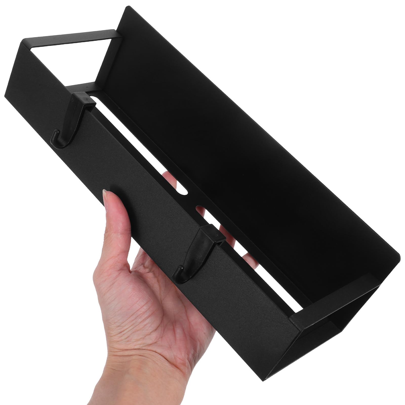 Toyvian 4 Pezzi Portaspezie da Parete Sospeso senza Fori, Grande Capacità,