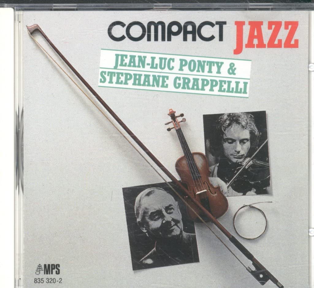 Compact Jazz [Audio CD] Grappelli, Stephane and Ponty, Jean-Luc