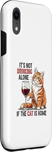 Miniatura 3 de Its Not Drinking Alone If The Cat - Feline Parent Fun Case for iPhone XR