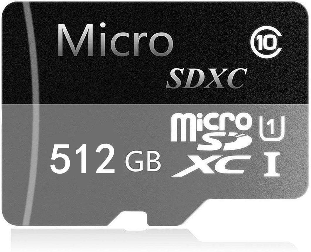 Micro SD SDXC Card High Speed Class 512gb