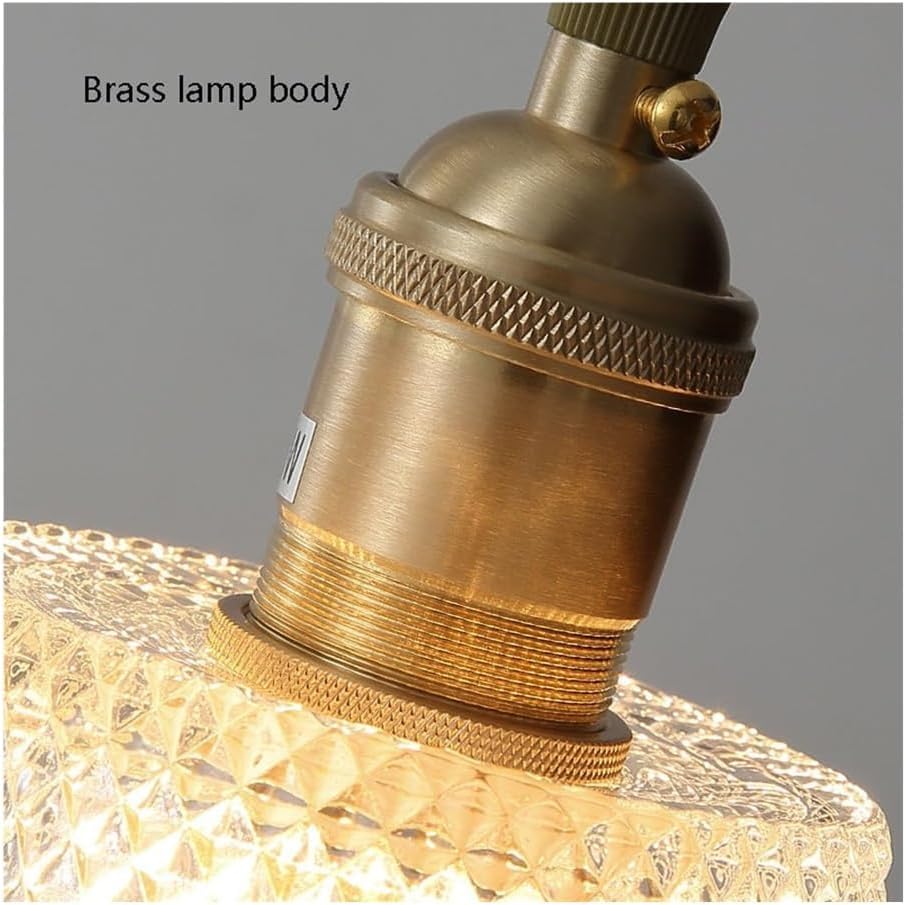Petite lampe suspendue E26 en laiton pour optimiser l'espace - 6