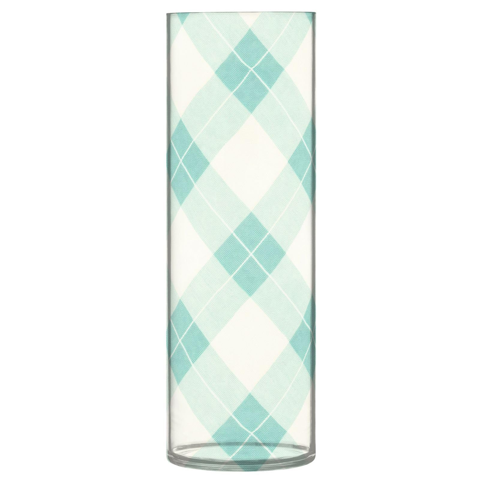 Vase cylindrique en plastique 30 cm incassable pour éviter les bris de verre