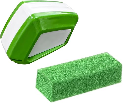 Sylvil Herramienta de reparación de limpiaparabrisas de automóvil, reparador de limpiaparabrisas de vehículo ABS impermeable con esponja,