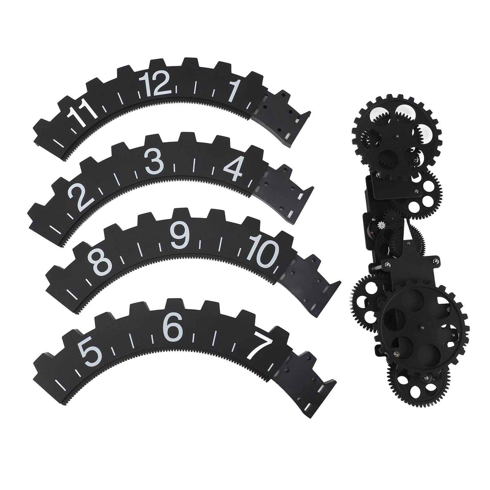 Orologio da Parete con Ingranaggi di Grandi Dimensioni da 15,94 Pollici, Orologio con Ingranaggi Mobili 3D, Orologio a Ingranaggi retrò Sospeso Orologio Meccanico Rotante con