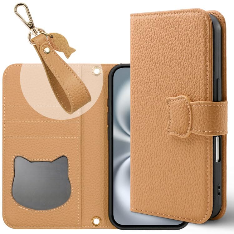 iPhone15Proケース手帳型カバー ねこ グリーン ストラップ付き Amazon.co.jp: iPhone 15 Pro 用 ケース スマホケース 手帳型 黒猫