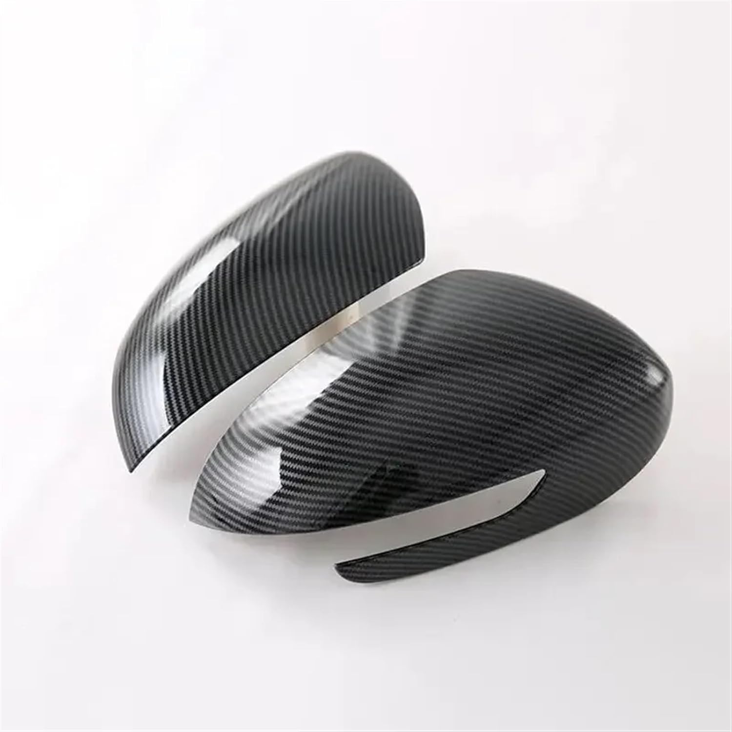 Compatible For Kia Sportage KX5 2016-2019 Car Rearview Side Mirror Cover Wing Cap Sticker Exterior Door Rear View Case Trim Carbon Fiber (Color : Carbon Fiber)